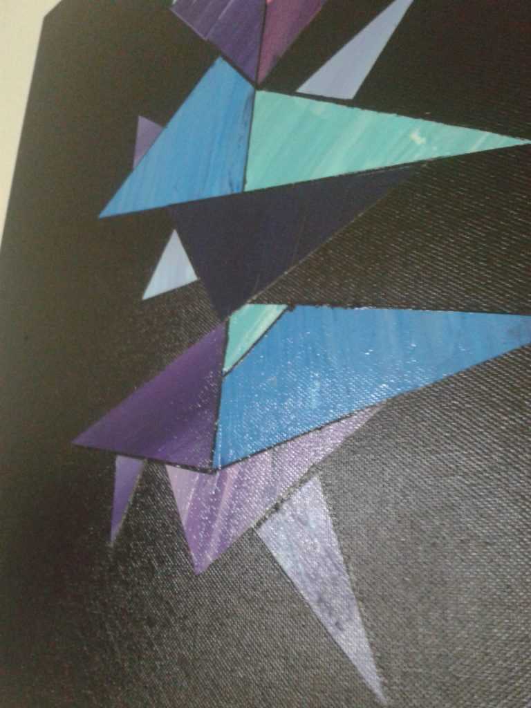 Abstract Cubic painting
