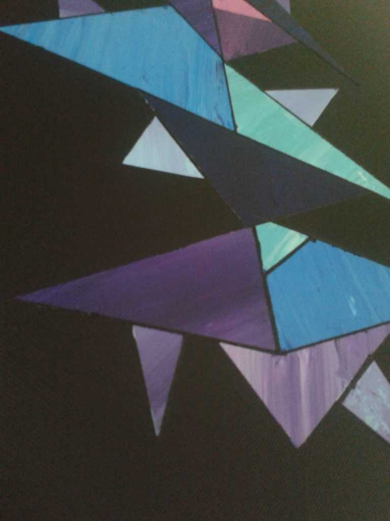 Abstract Cubic painting