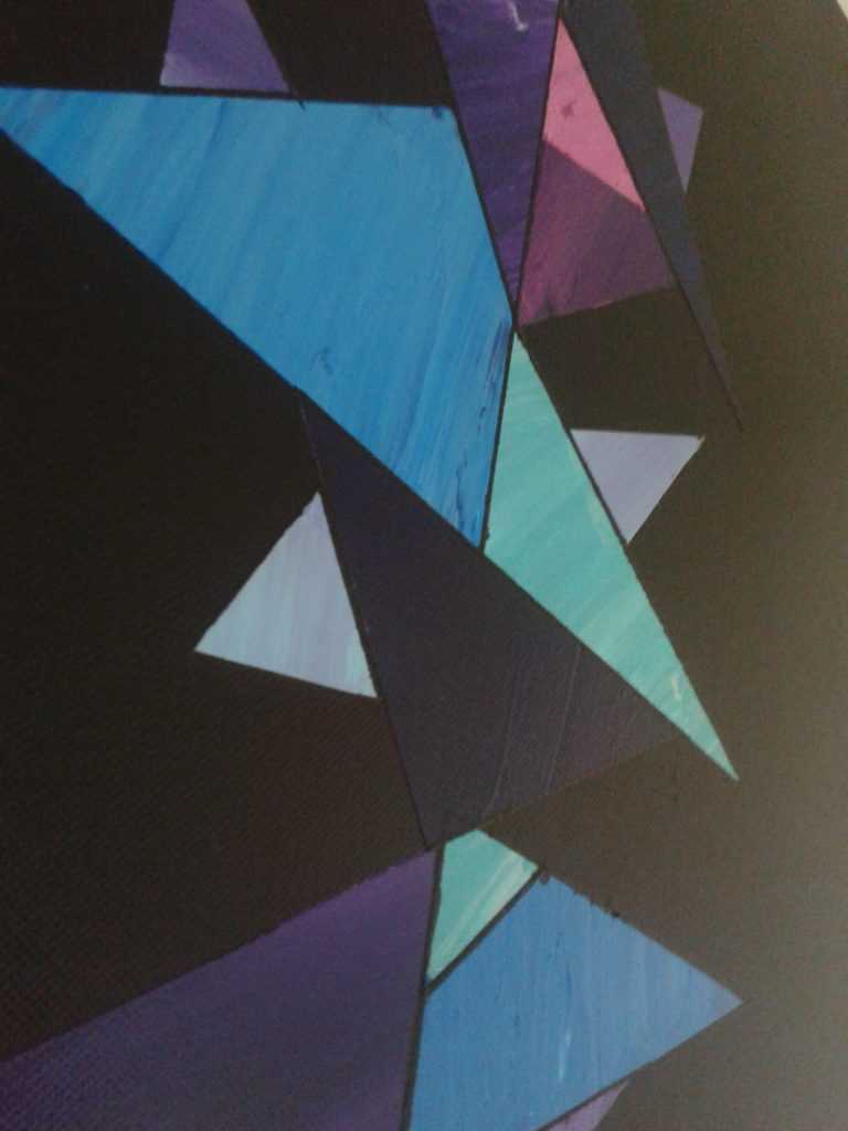Abstract Cubic painting