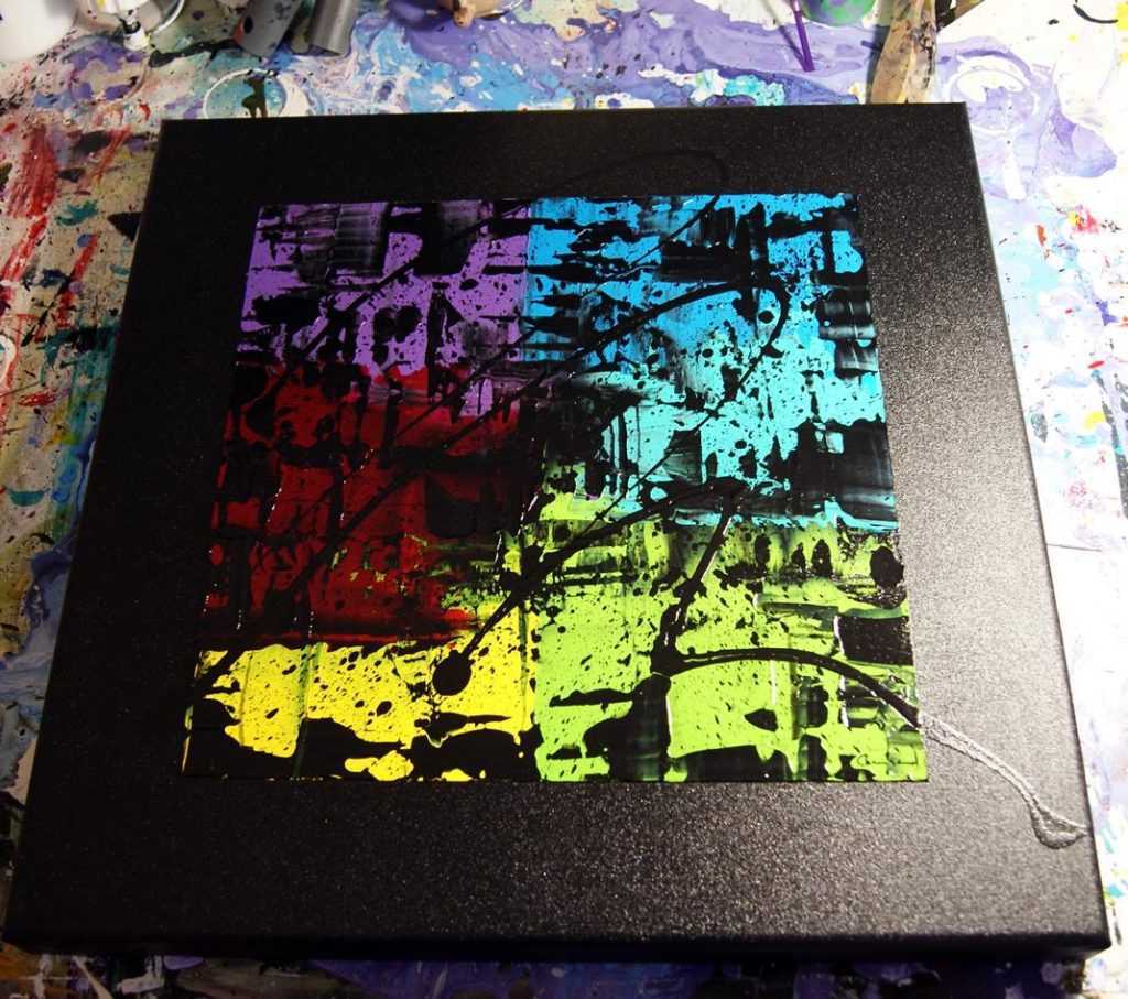 Tableau flashy, tableau multicolor