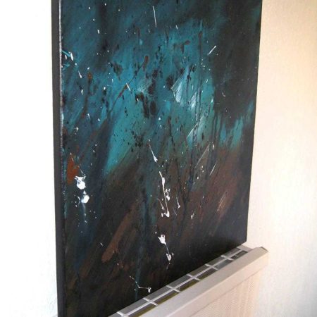 Tableau-marron-turquoise