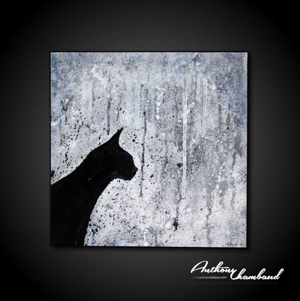 tableau-chat-noir-et-blanc