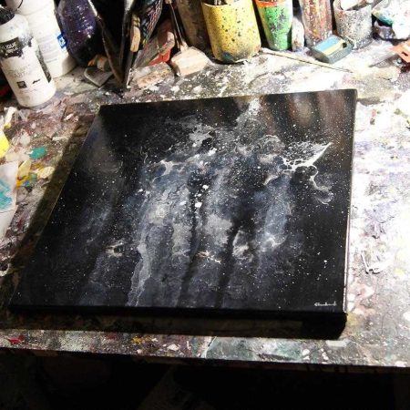 tableau noir et blanc