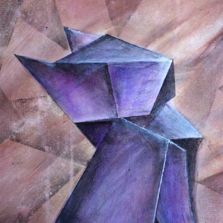 tableau-cubisme-chat-cubiste