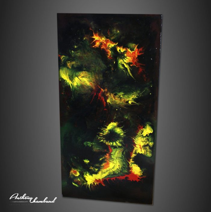 tableau peinture liquide