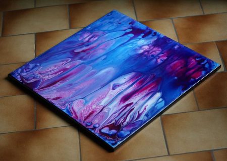 tableau design violet