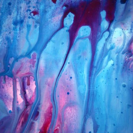 tableau design violet