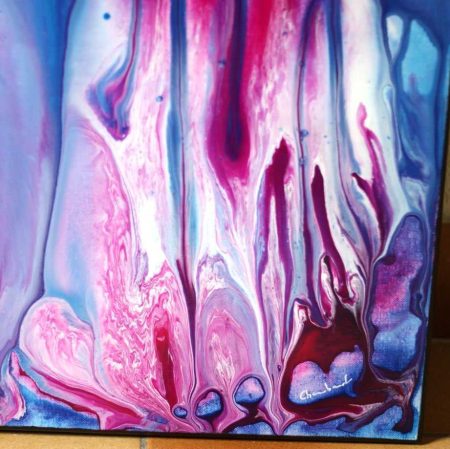 tableau design violet