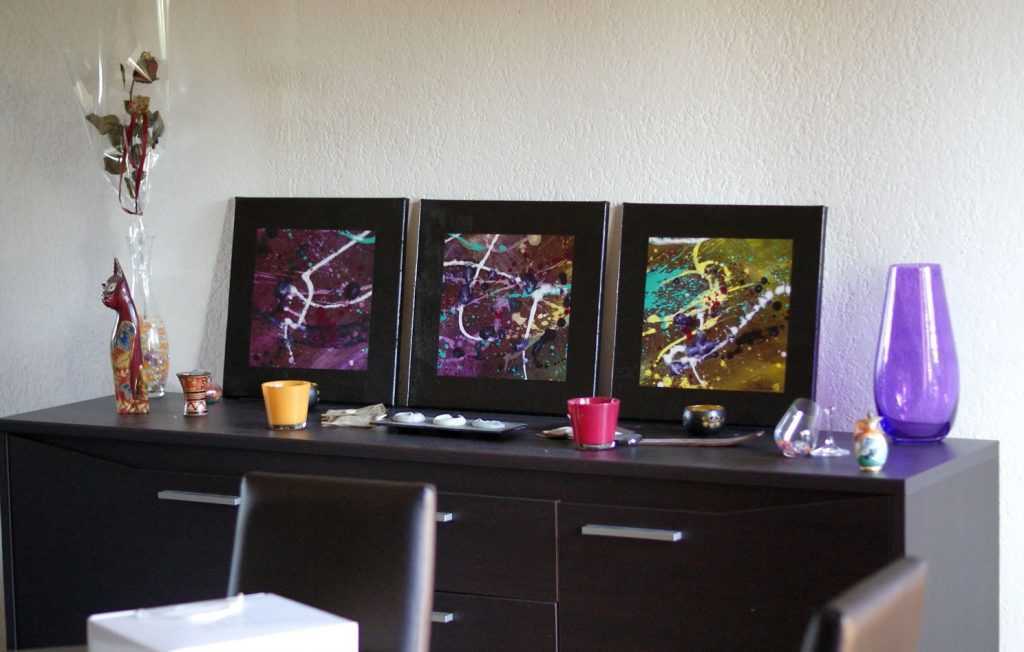 Tableau triptyque