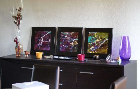 Tableau triptyque