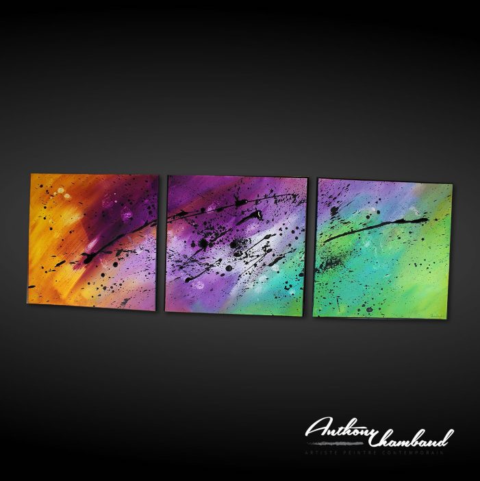 tableau coloré, tableau mutlicolore