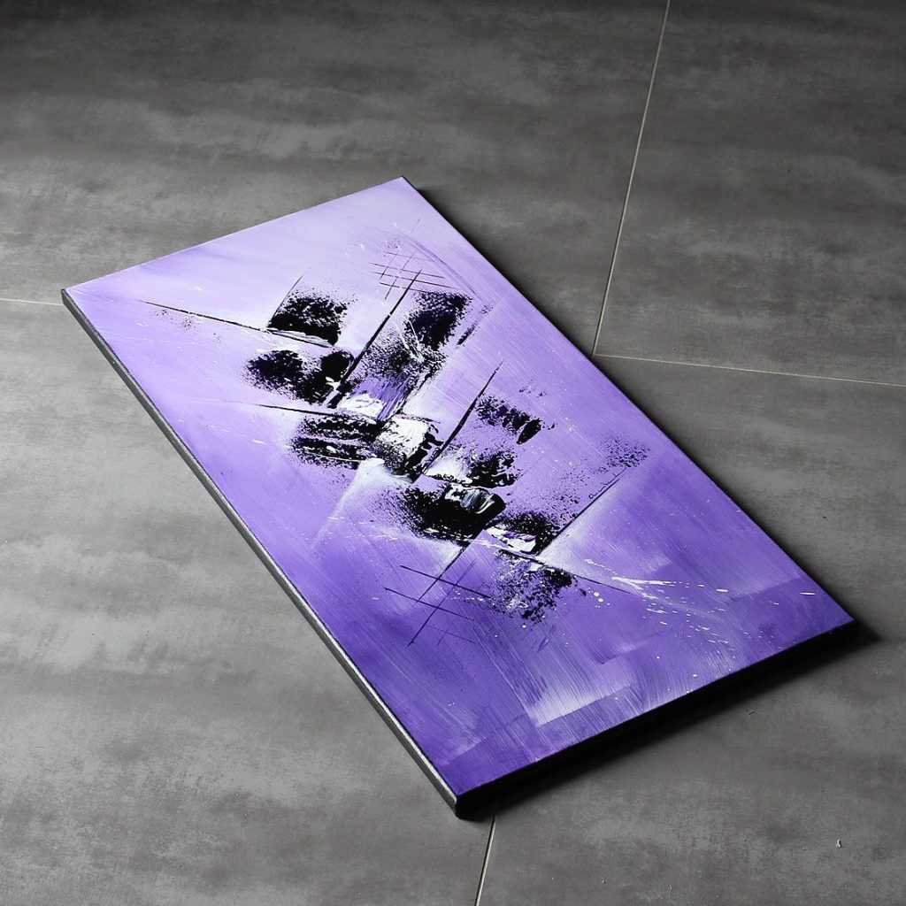 Tableau violet Lilla