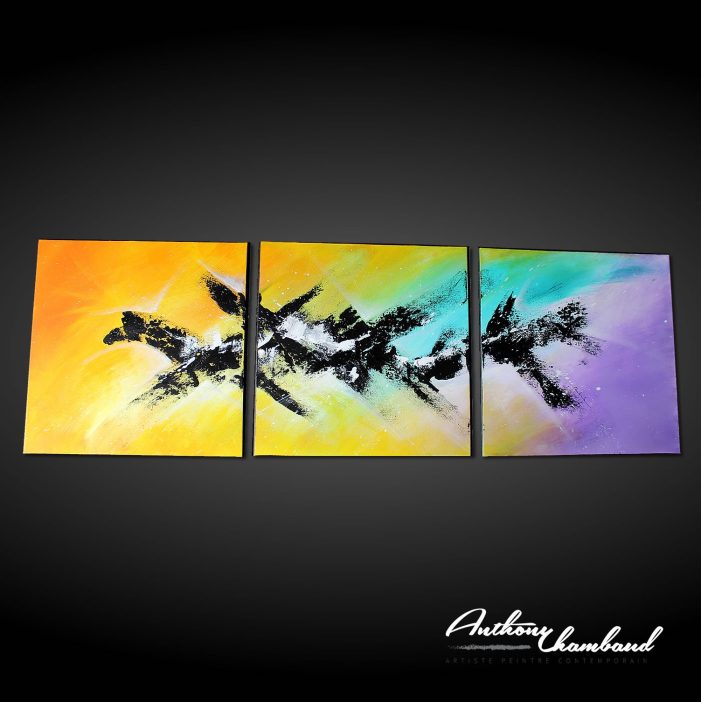 Tableau triptyque