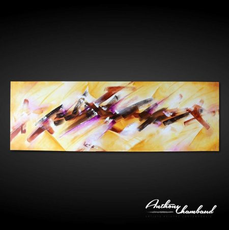 Tableau Marron et ocre