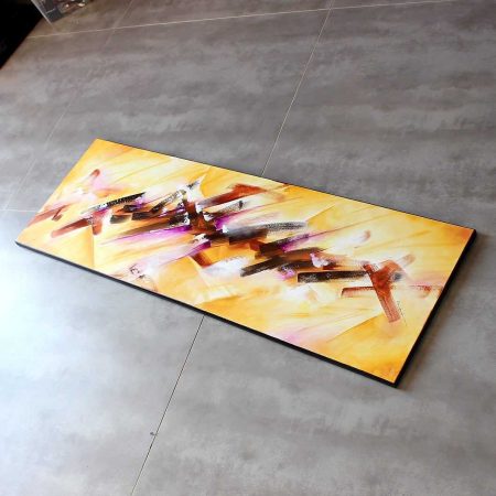 Tableau Marron et ocre