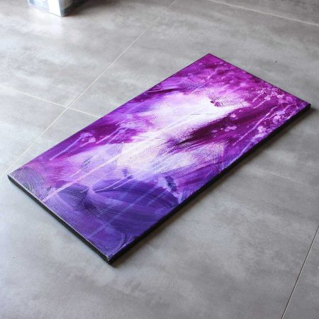 Tableau violet et pourpre