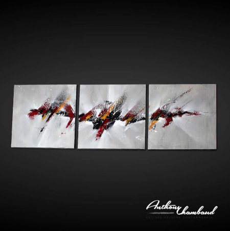 Tableau rouge et noir