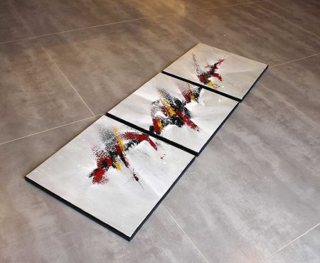 Tableau rouge et noir