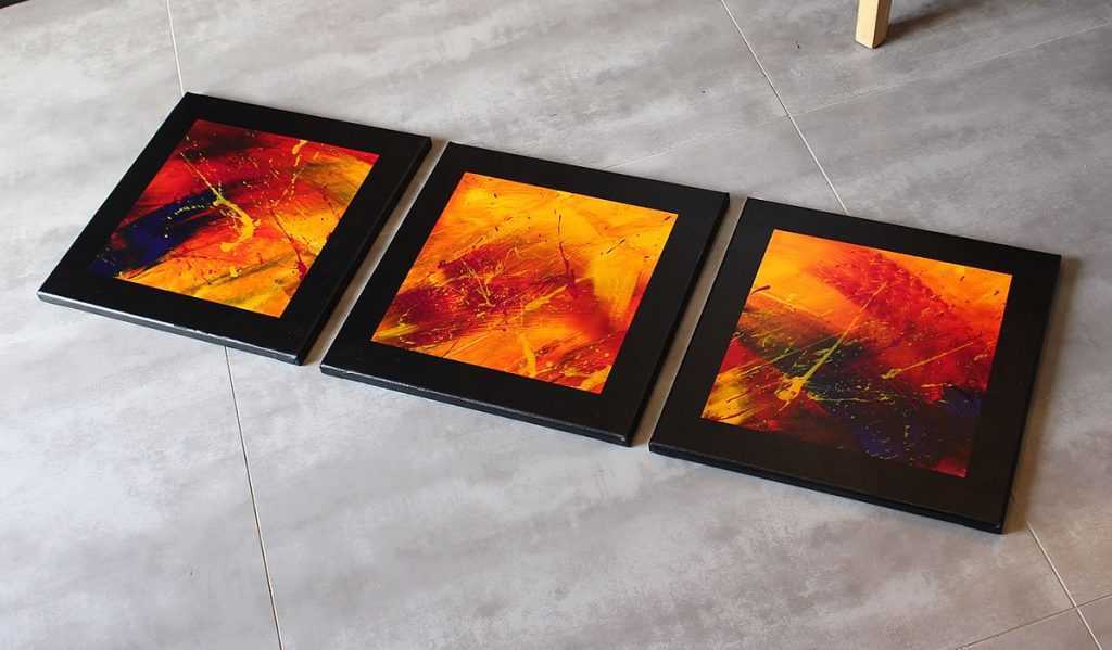 Triptyque moderne Viaxe
