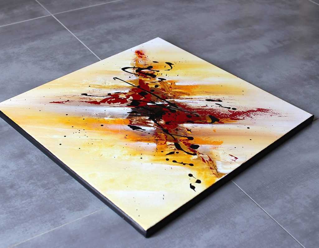 Tableau abstrait unique