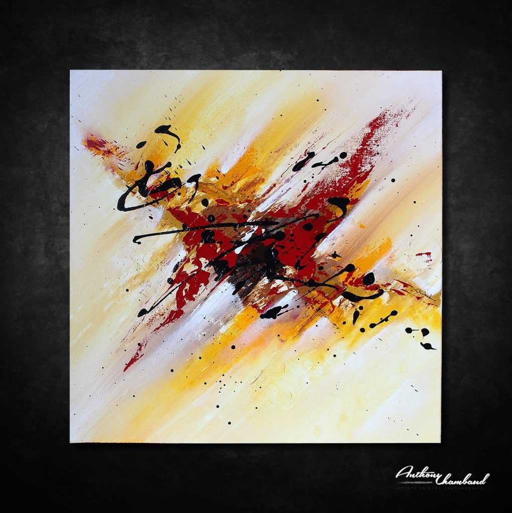 Tableau abstrait unique