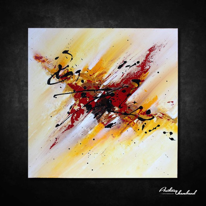 Tableau abstrait unique