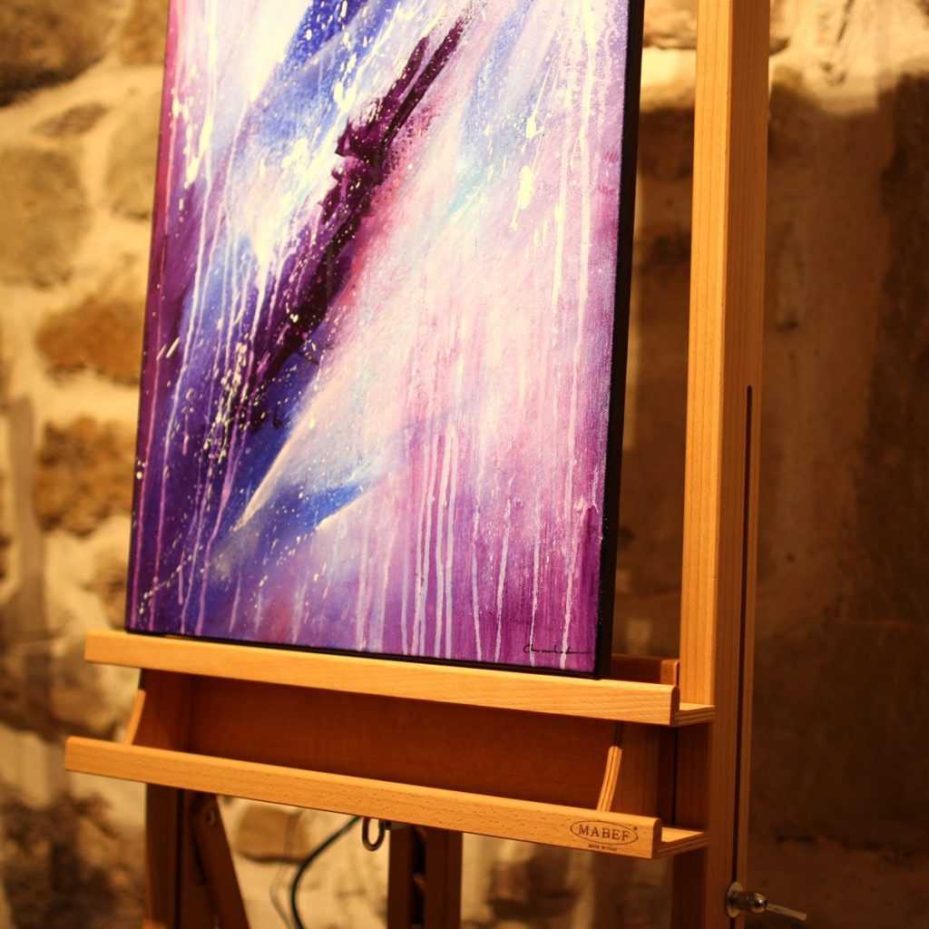 Tableau bleu & violet Shledanni