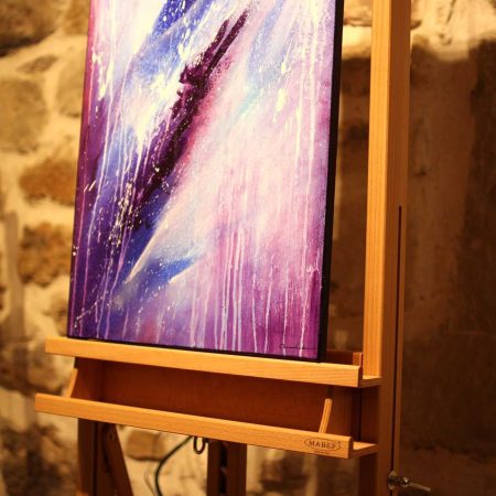 Tableau bleu & violet Shledanni