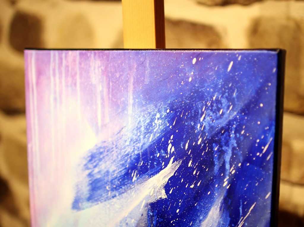Tableau bleu & violet Shledanni