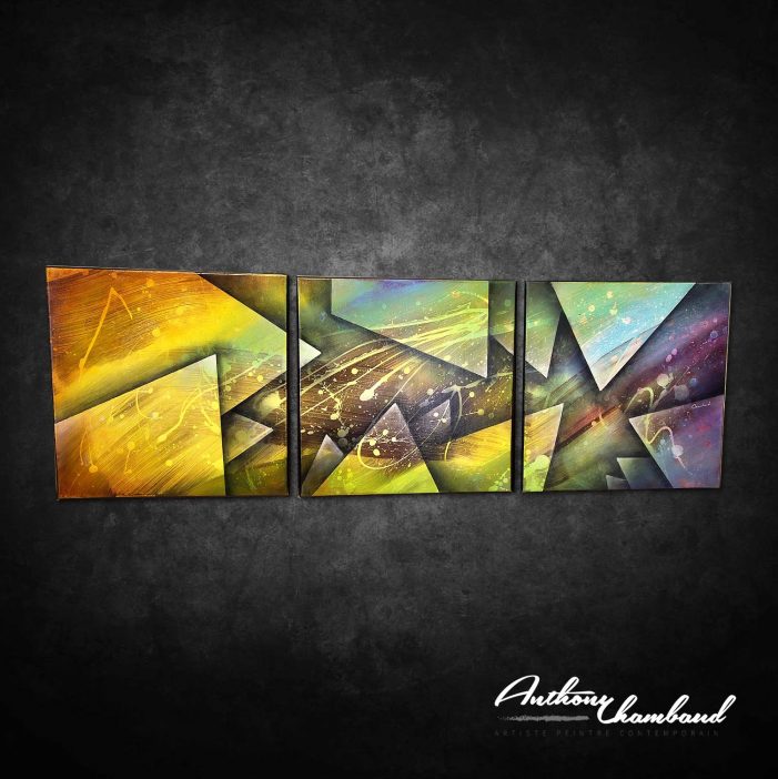 Tableau géométrique tableau moderne