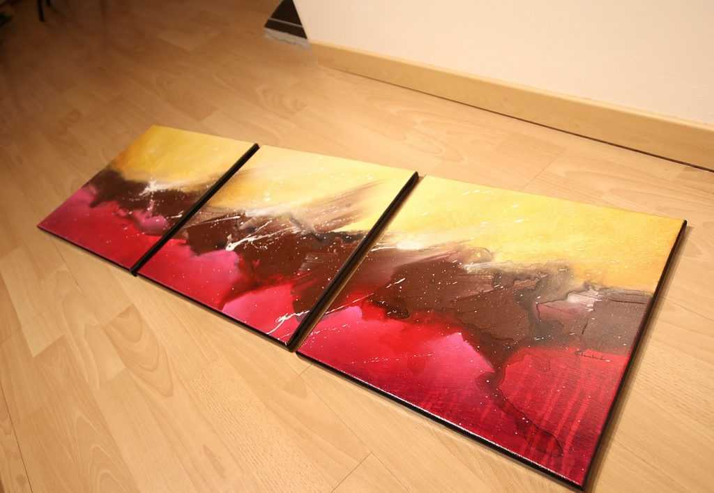 Tableau rouge Kirglik 3