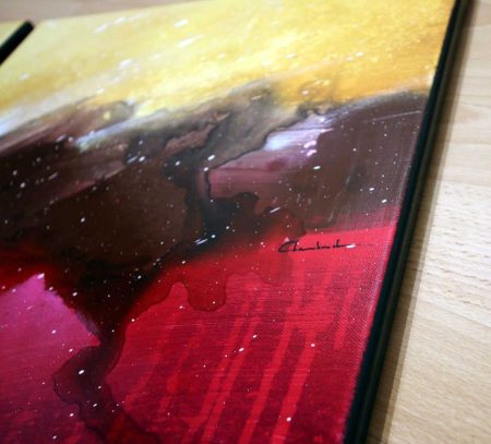 Tableau rouge Kirglik 3