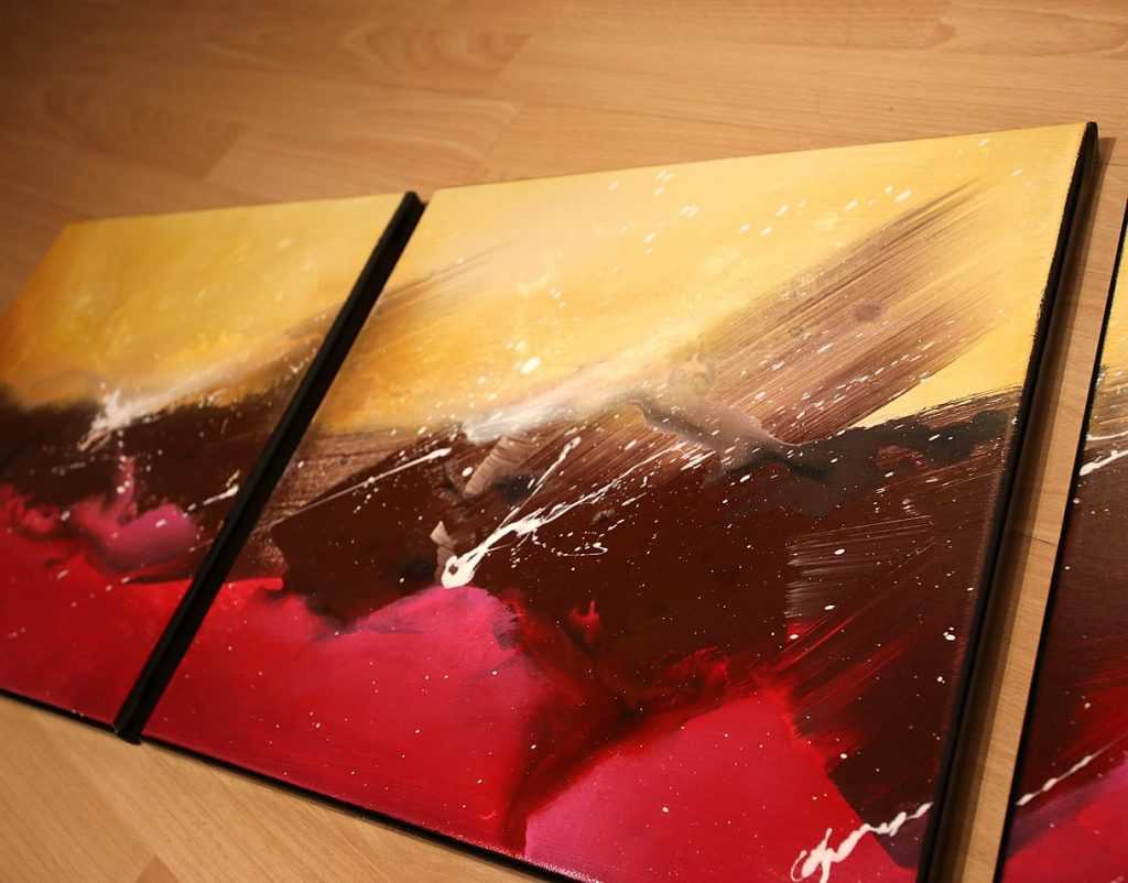 Tableau rouge Kirglik 3