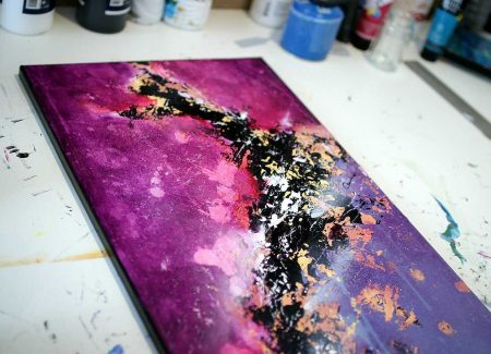 Tableau violet Sakura