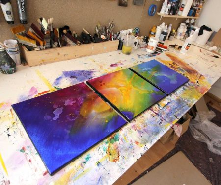 Tableau coloré Ibenito