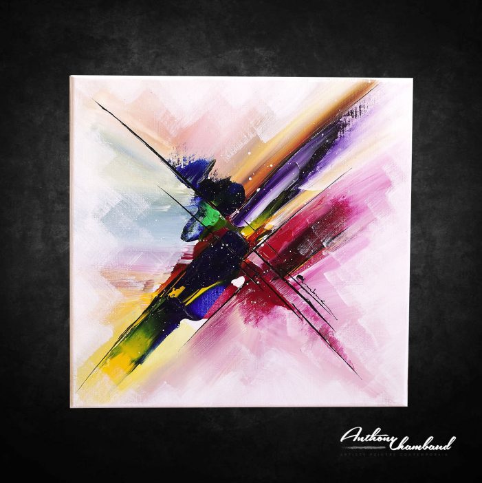 tableau flashy moderne