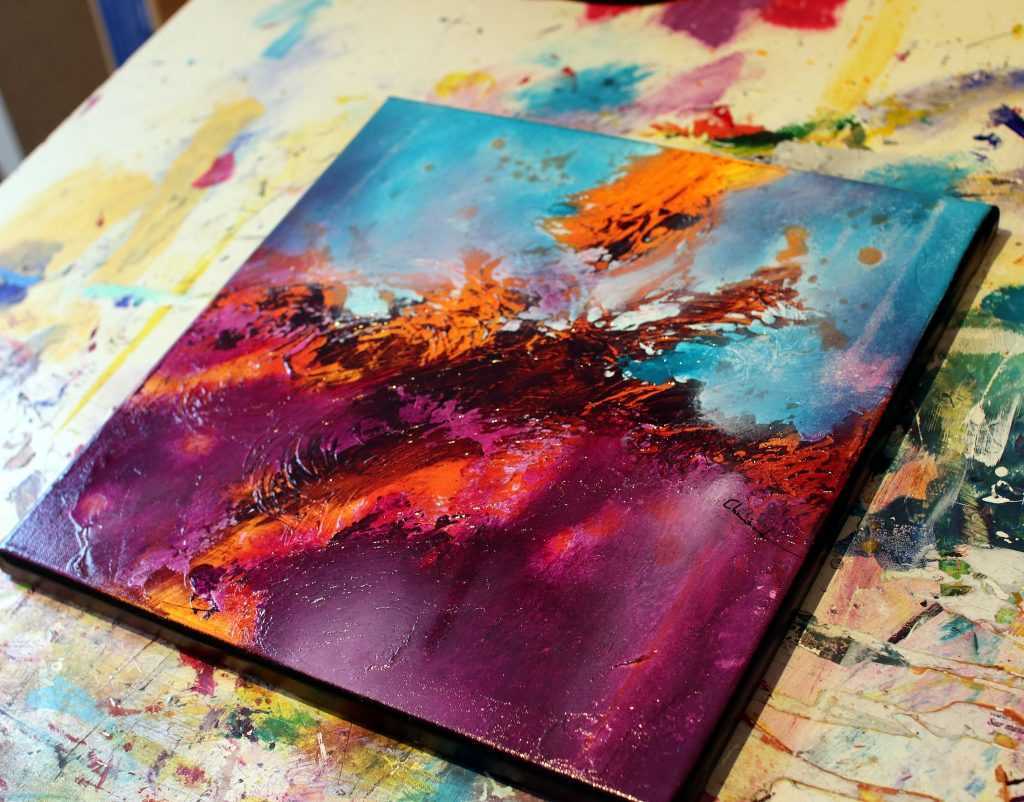 Tableau abstrait Seikashi