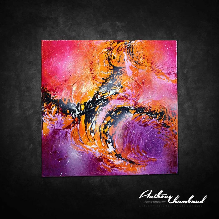 Tableau abstrait Sakushi