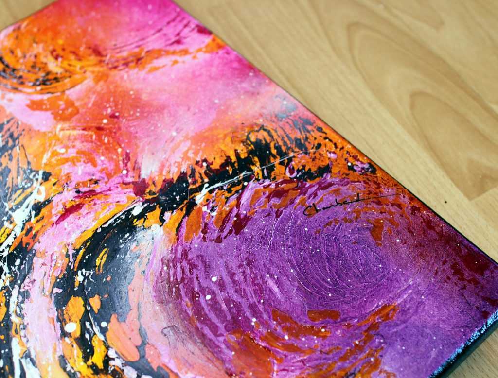 Tableau abstrait Sakushi