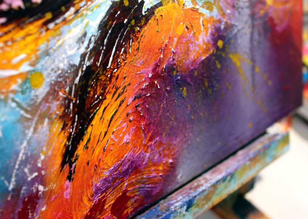 Tableau abstrait Seikashi 2