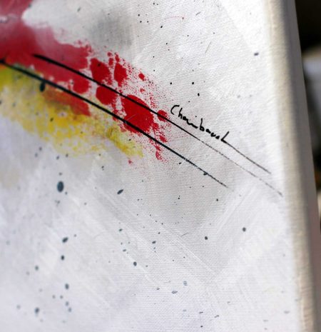 Tableau rouge Teibokur