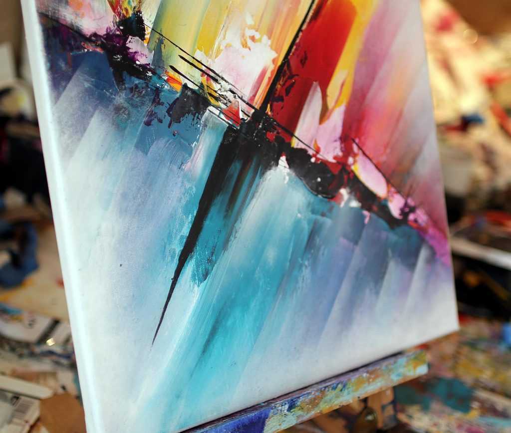Peinture abstraite Shinchō