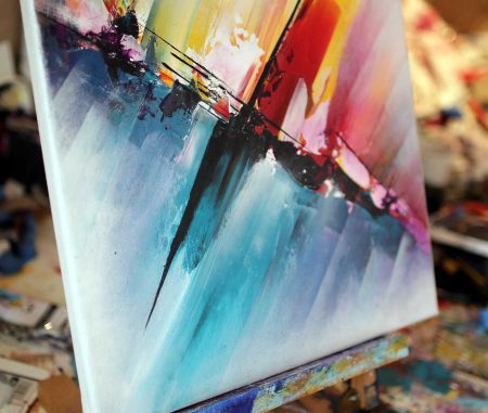 Peinture abstraite Shinchō