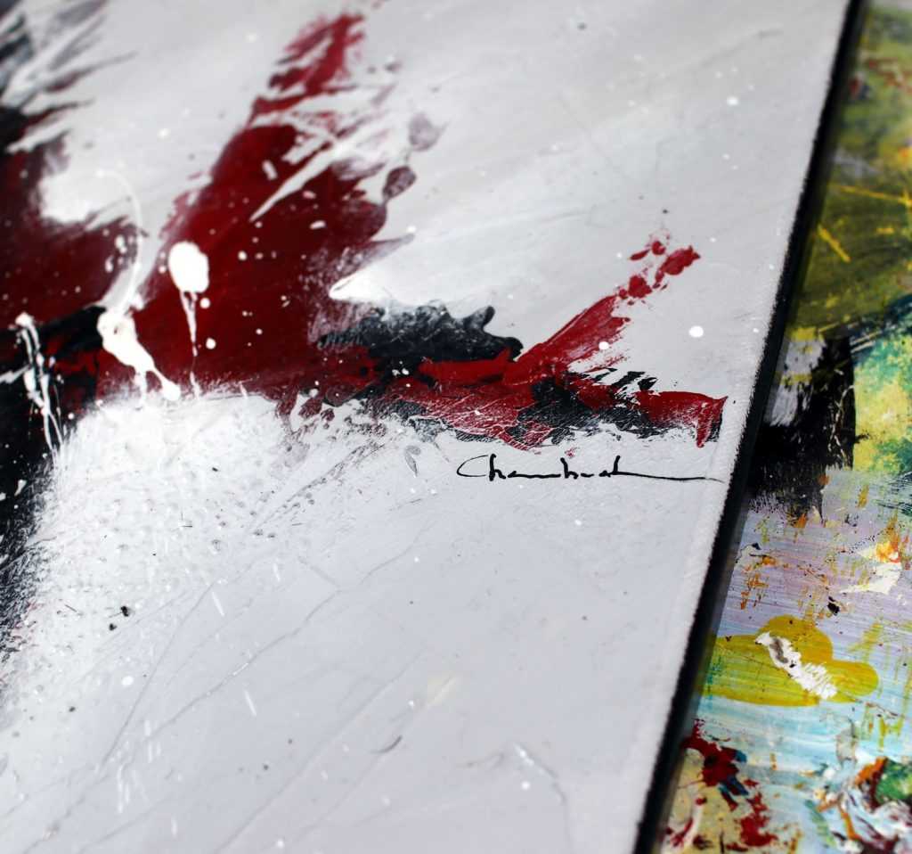 Tableau rouge Chikinô