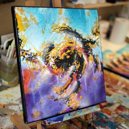Tableau abstrait Seikashi 5