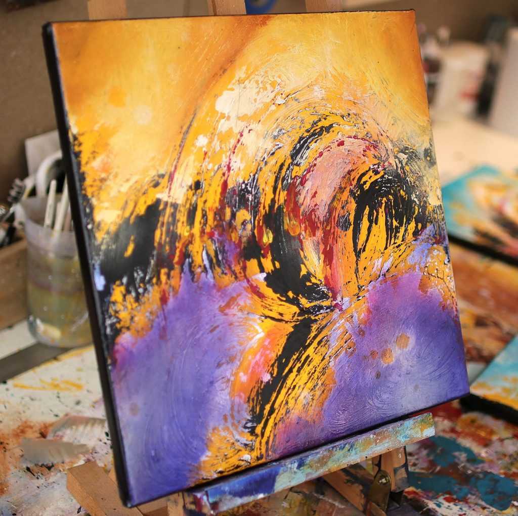 Peinture asbtraite Kasaio