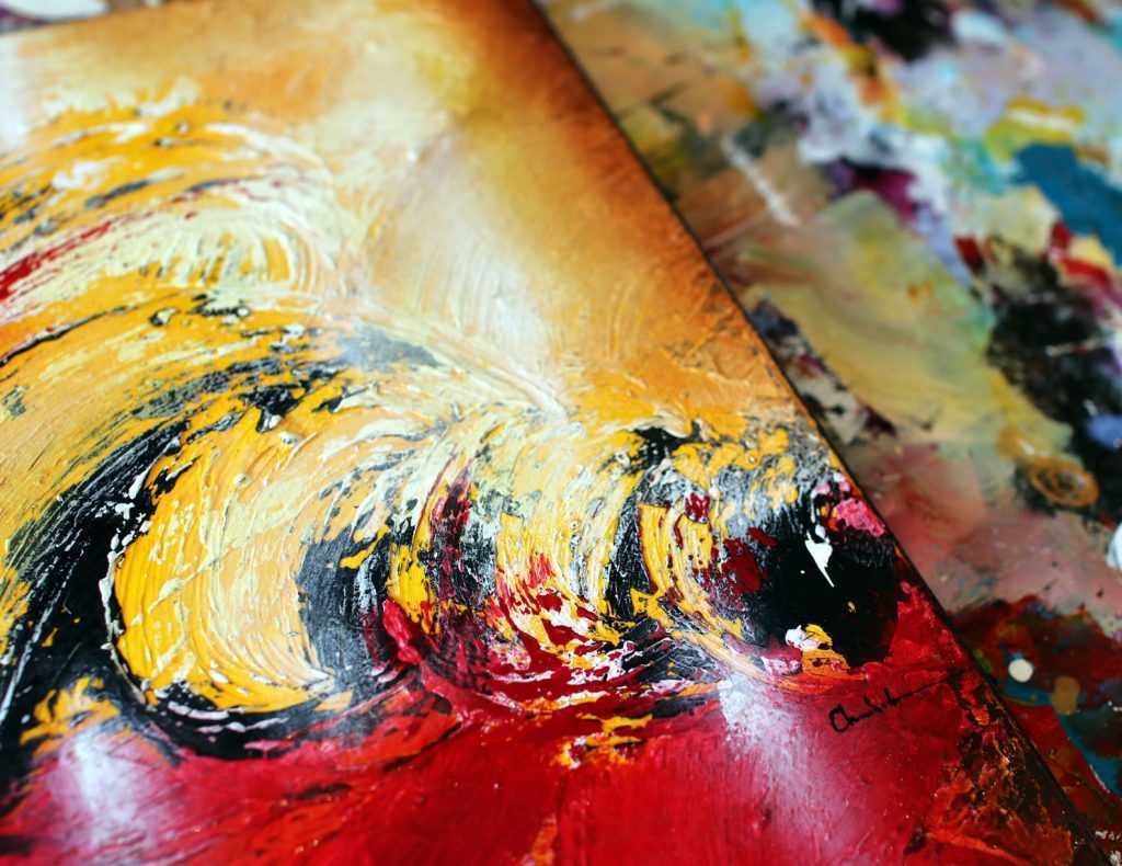 Tableau rouge Seishino