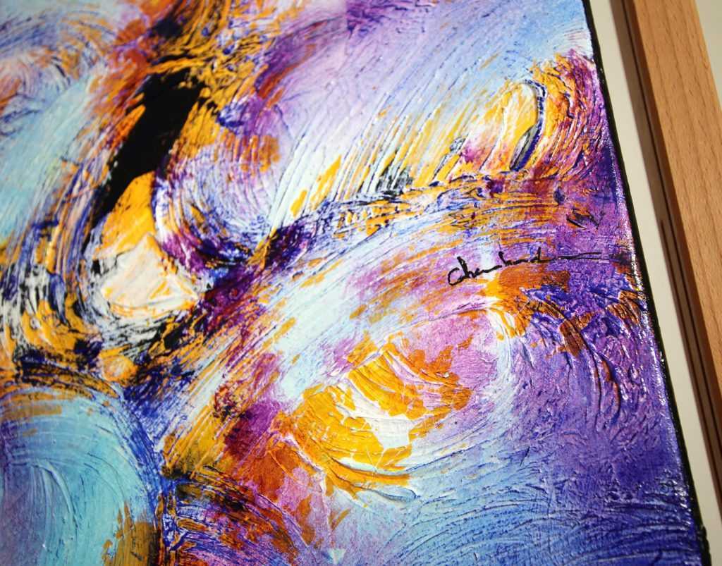 Tableau abstrait Ryokō 2