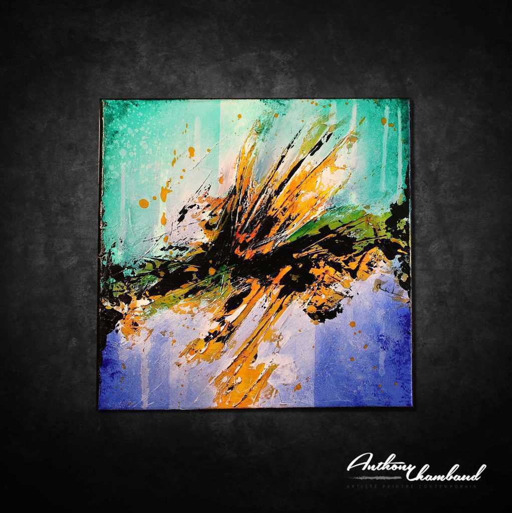 Peinture abstraite Shizem