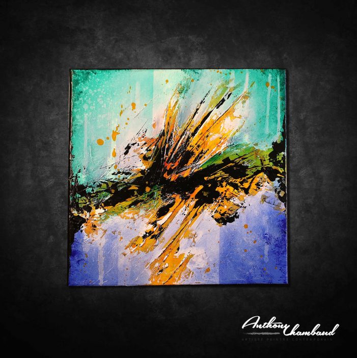 Peinture abstraite Shizem